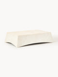 Jennings In- & Outdoor Coffee Table with Travertine Effect, W 120 cm