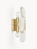 Jennings Marble Effect Wall Lamp