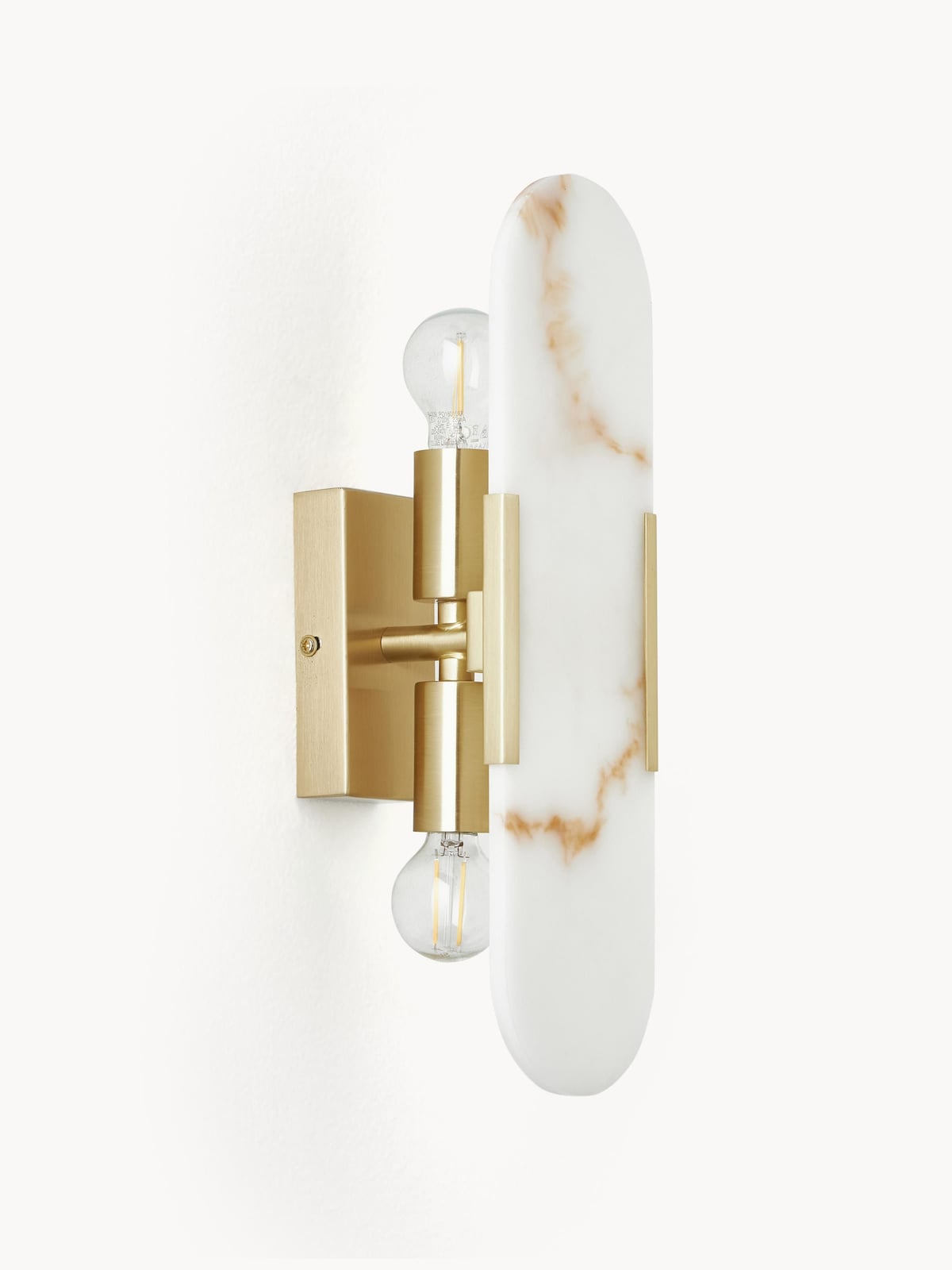 Jennings Marble Effect Wall Lamp
