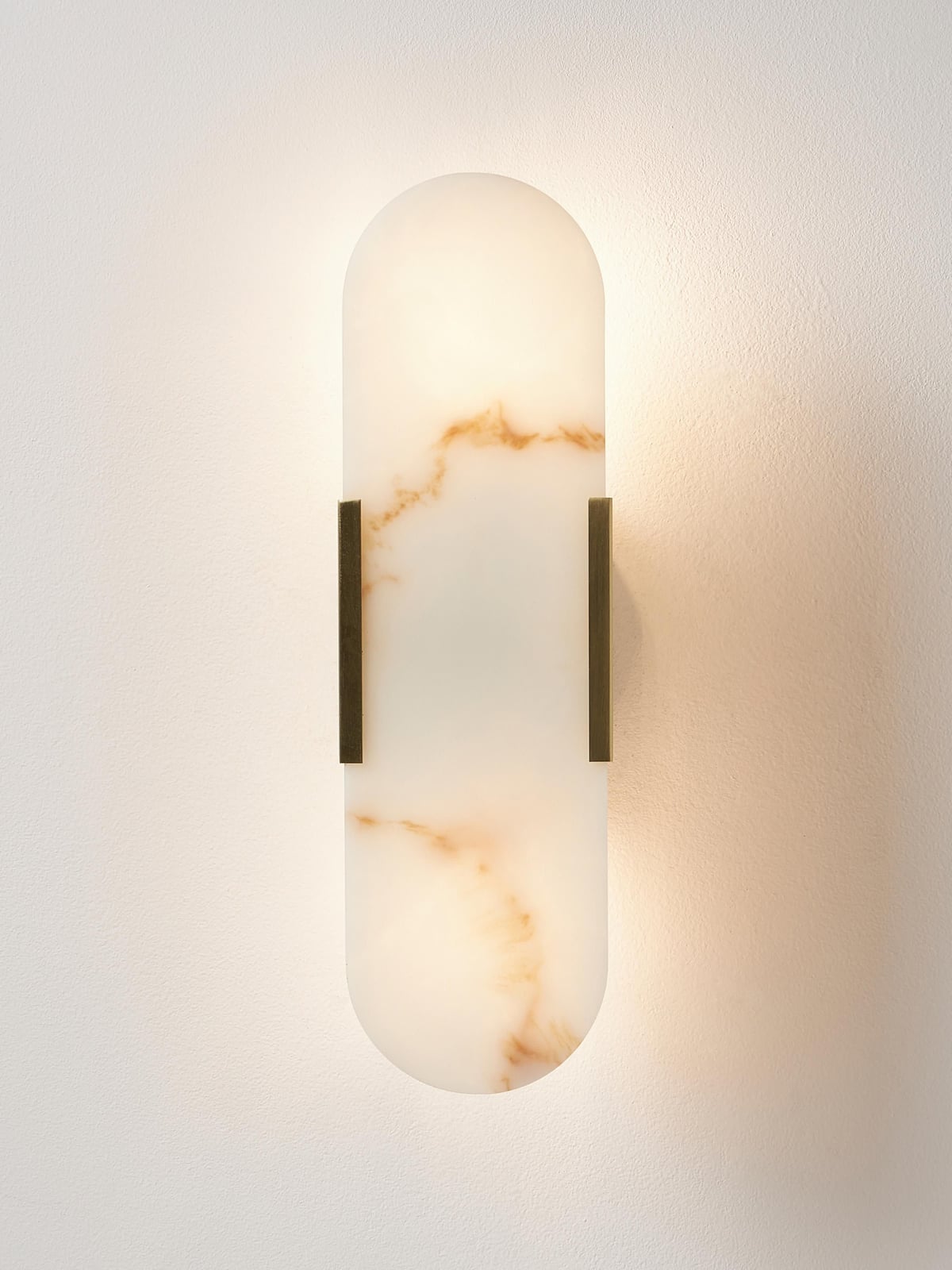 Jennings Marble Effect Wall Lamp