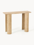 Jervaulx Travertine Console Table