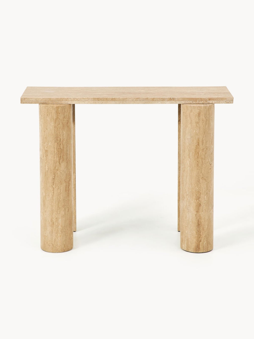 Jervaulx Travertine Console Table