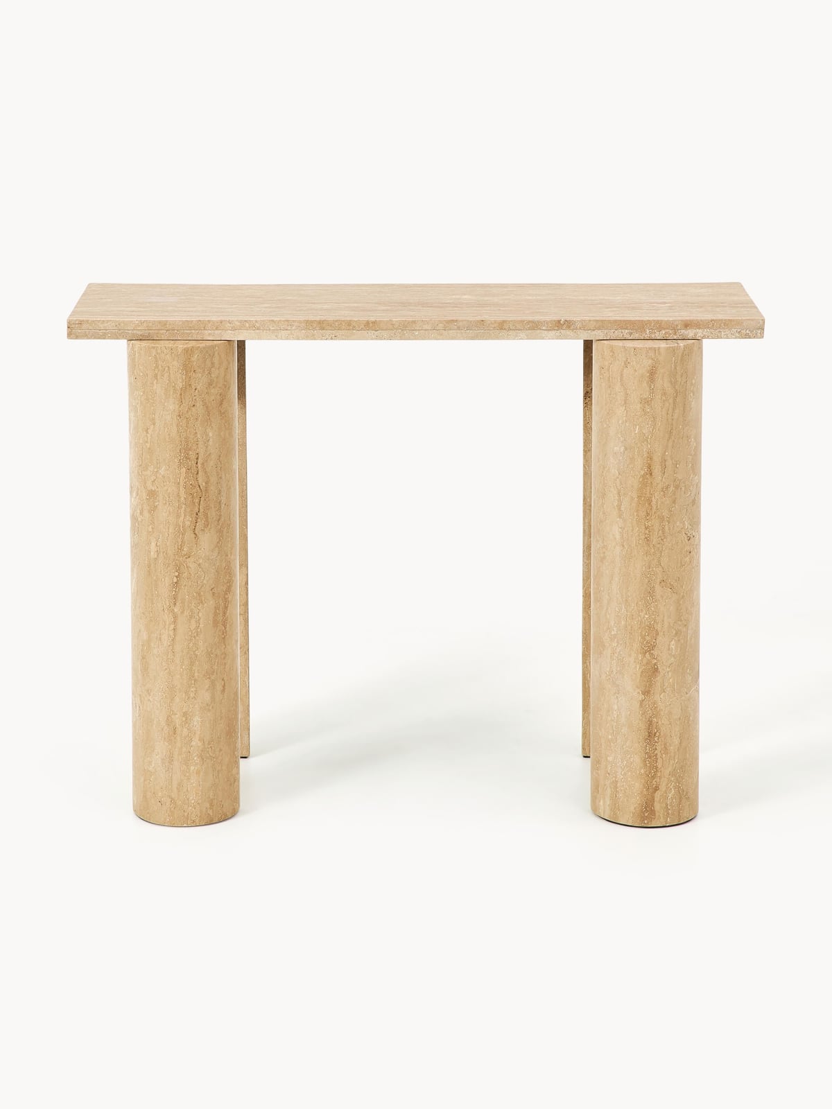 Jervaulx Travertine Console Table