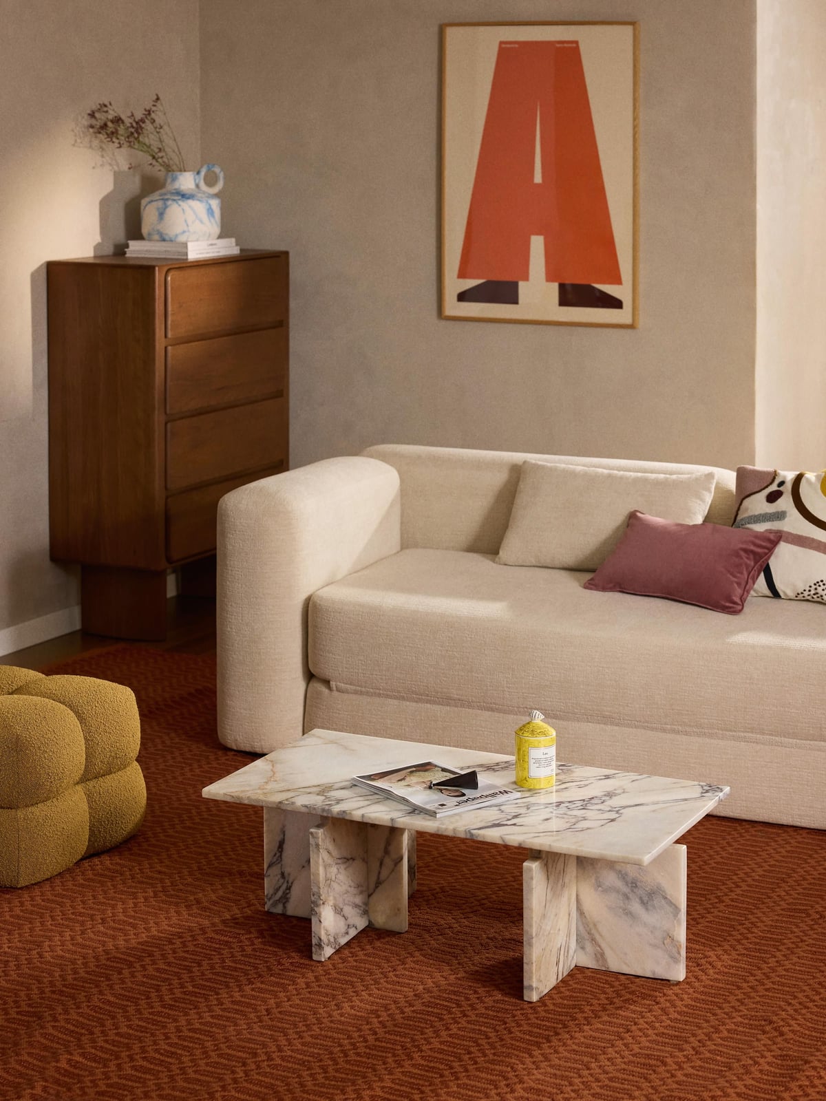 Jesmond Marble Coffee Table