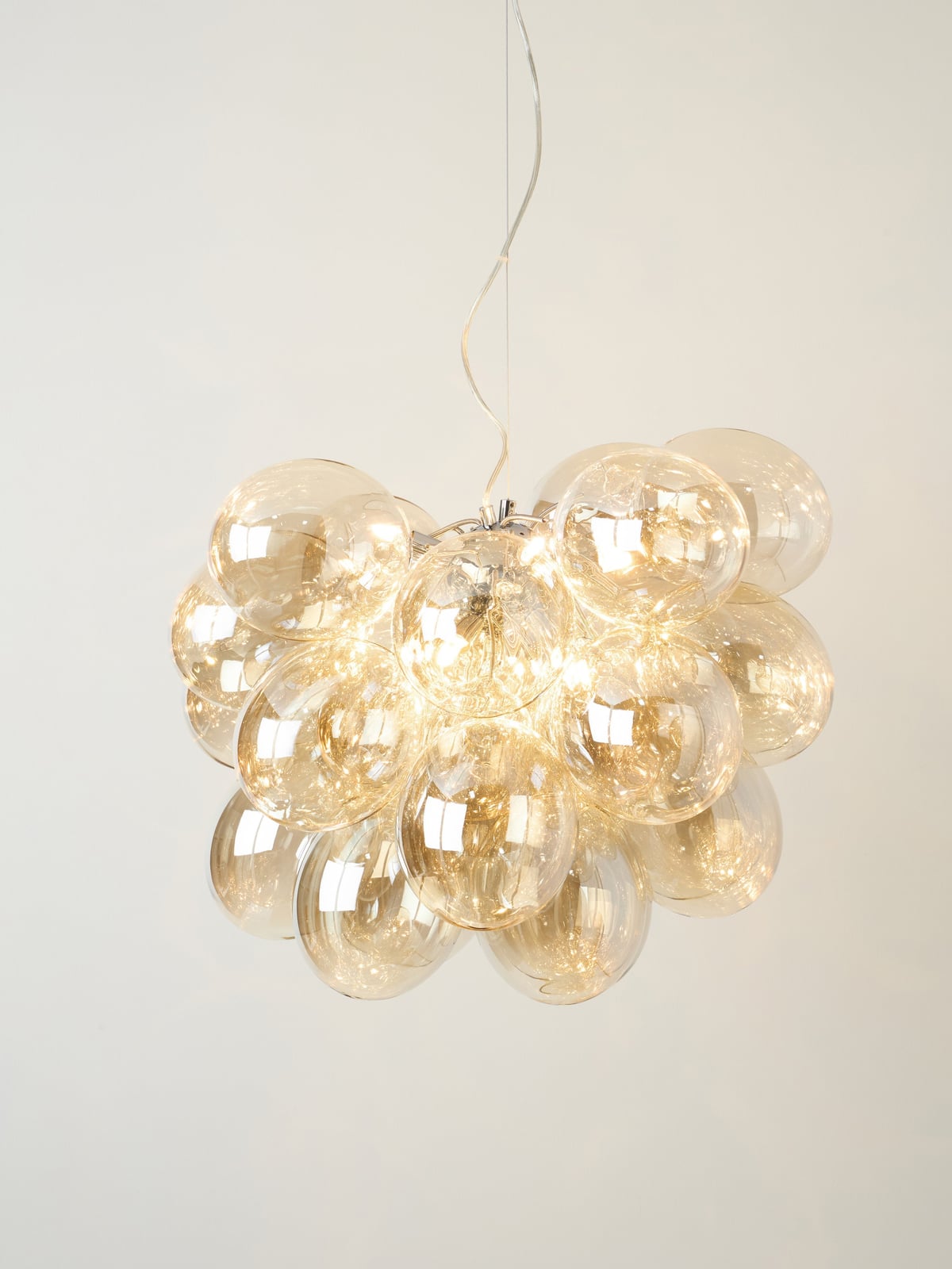 Jorvik Mouth-Blown LED Pendant Light Gross