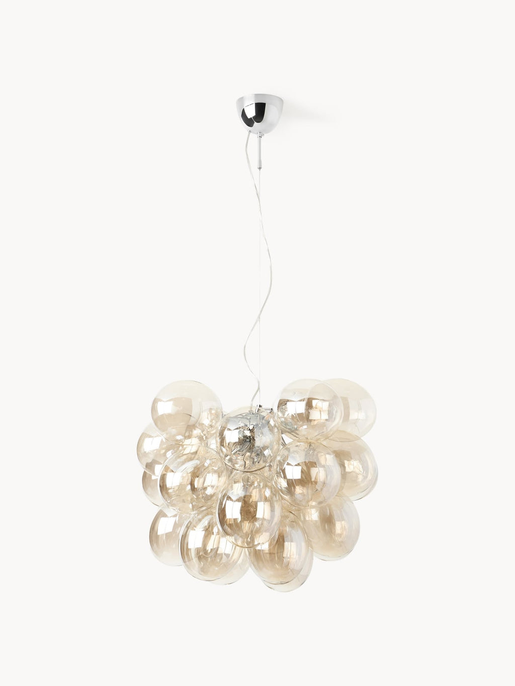 Jorvik Mouth-Blown LED Pendant Light Gross
