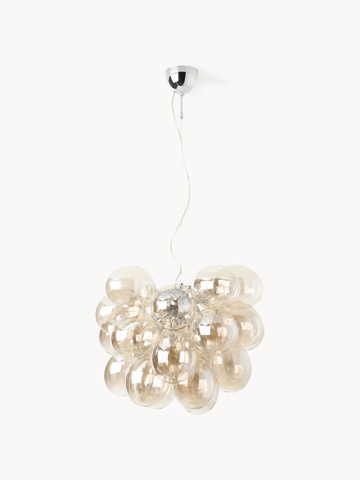 Jorvik Mouth-Blown LED Pendant Light Gross