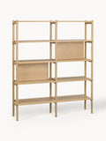 Jorvik Oak Wood Shelving Unit