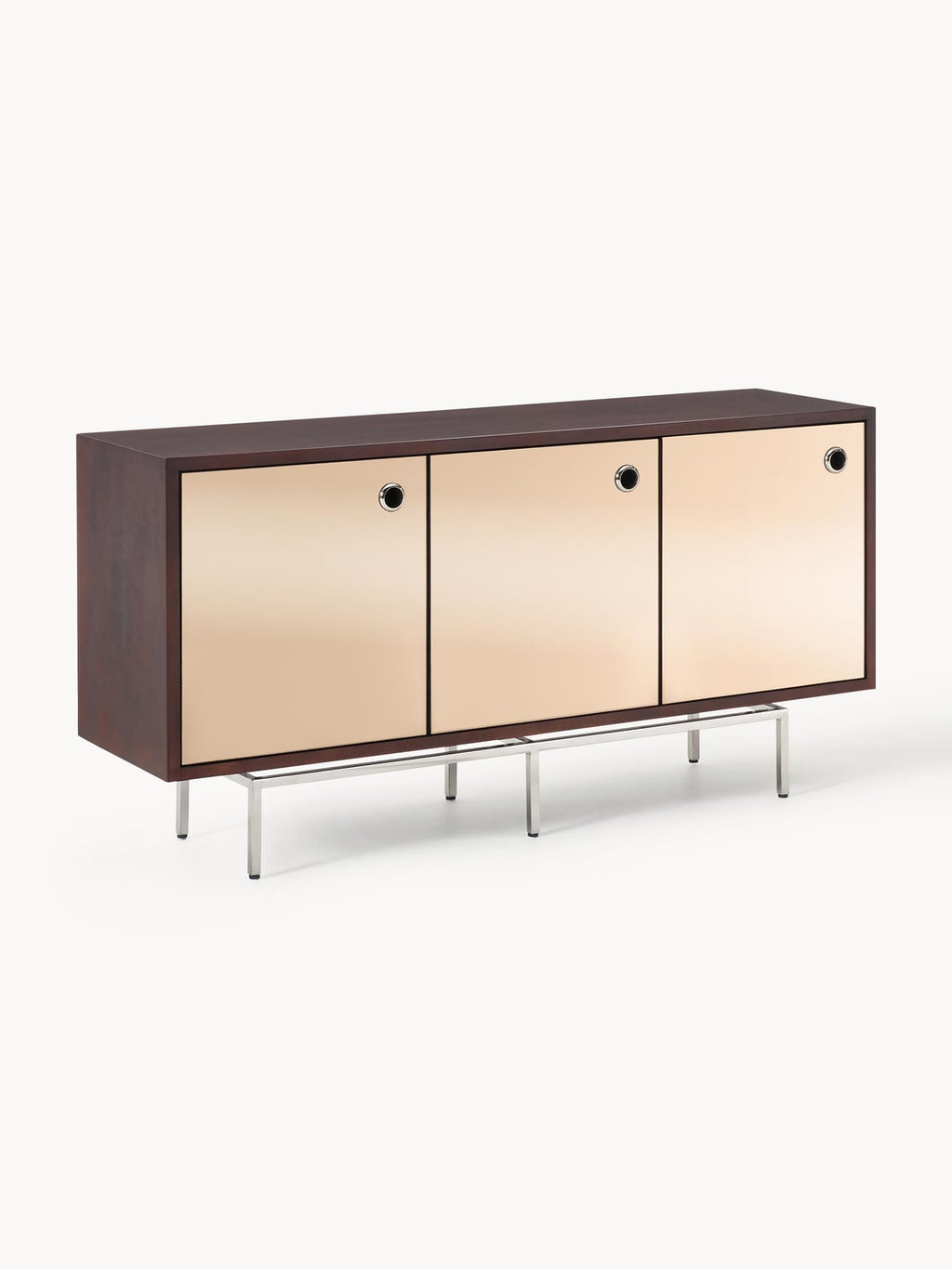 Kelburn Sideboard with Mirrored Glass Doors