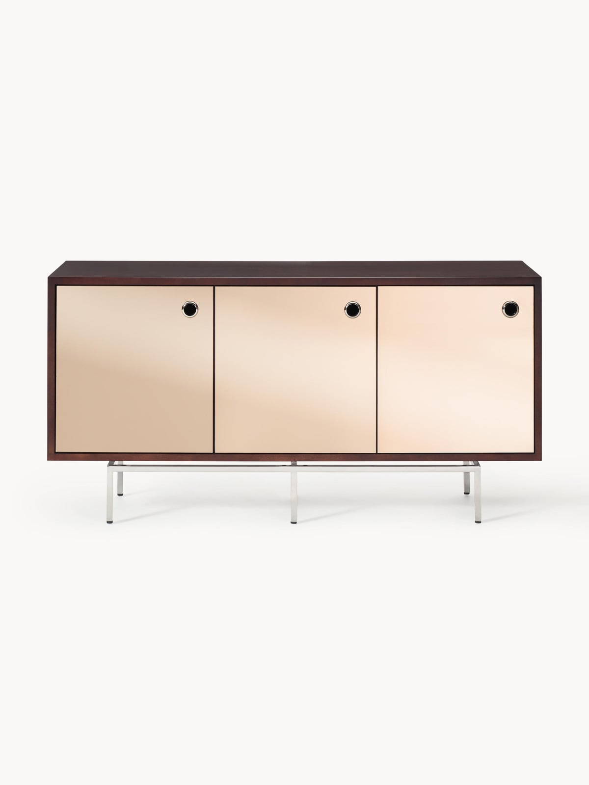 Kelburn Sideboard with Mirrored Glass Doors