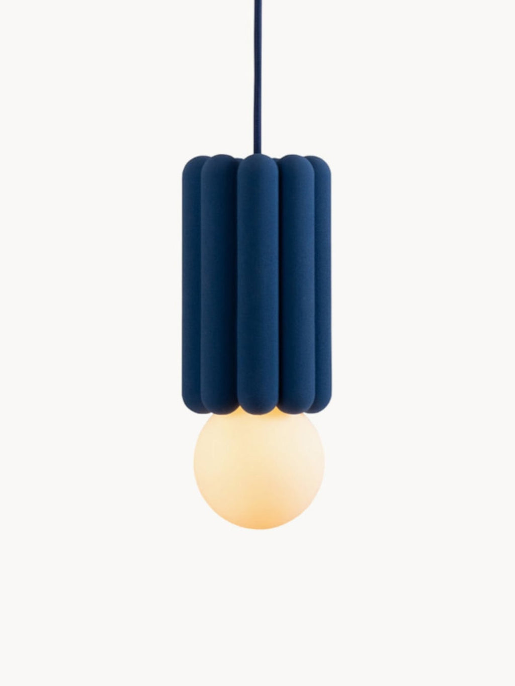 Kelburn Small Handmade Dimmable Pendant Light STUCCO No. 3