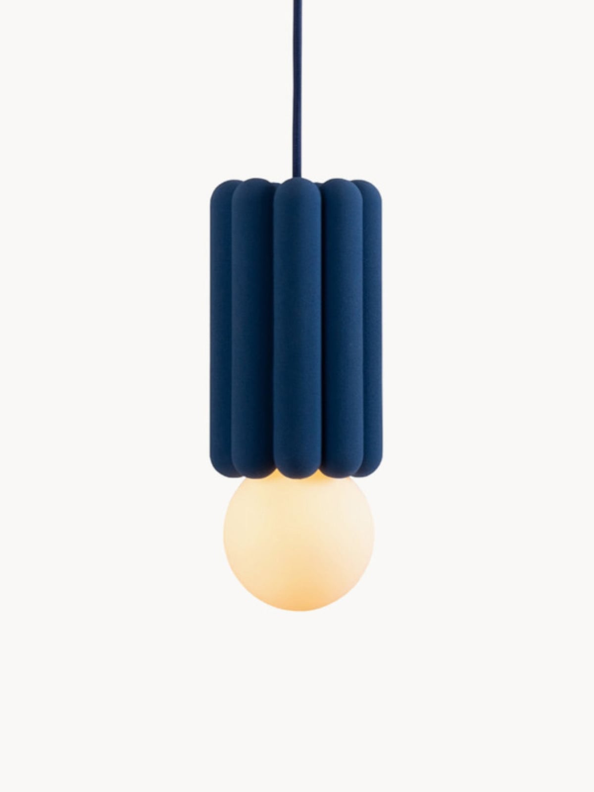 Kelburn Small Handmade Dimmable Pendant Light STUCCO No. 3