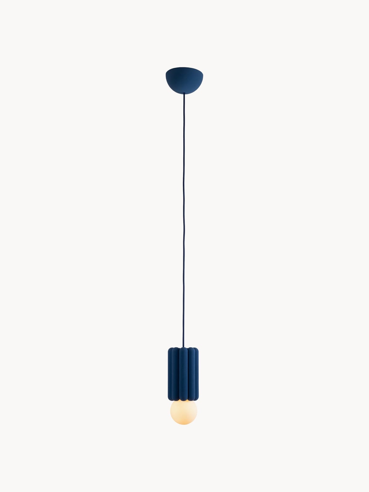 Kelburn Small Handmade Dimmable Pendant Light STUCCO No. 3