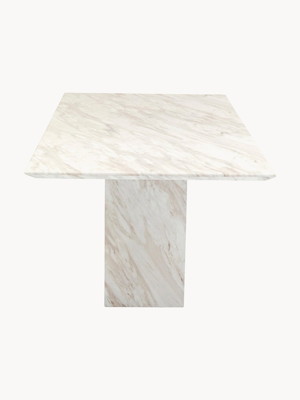 Keldon Dining Table Artistico with Marble Top, 160 x 90 cm