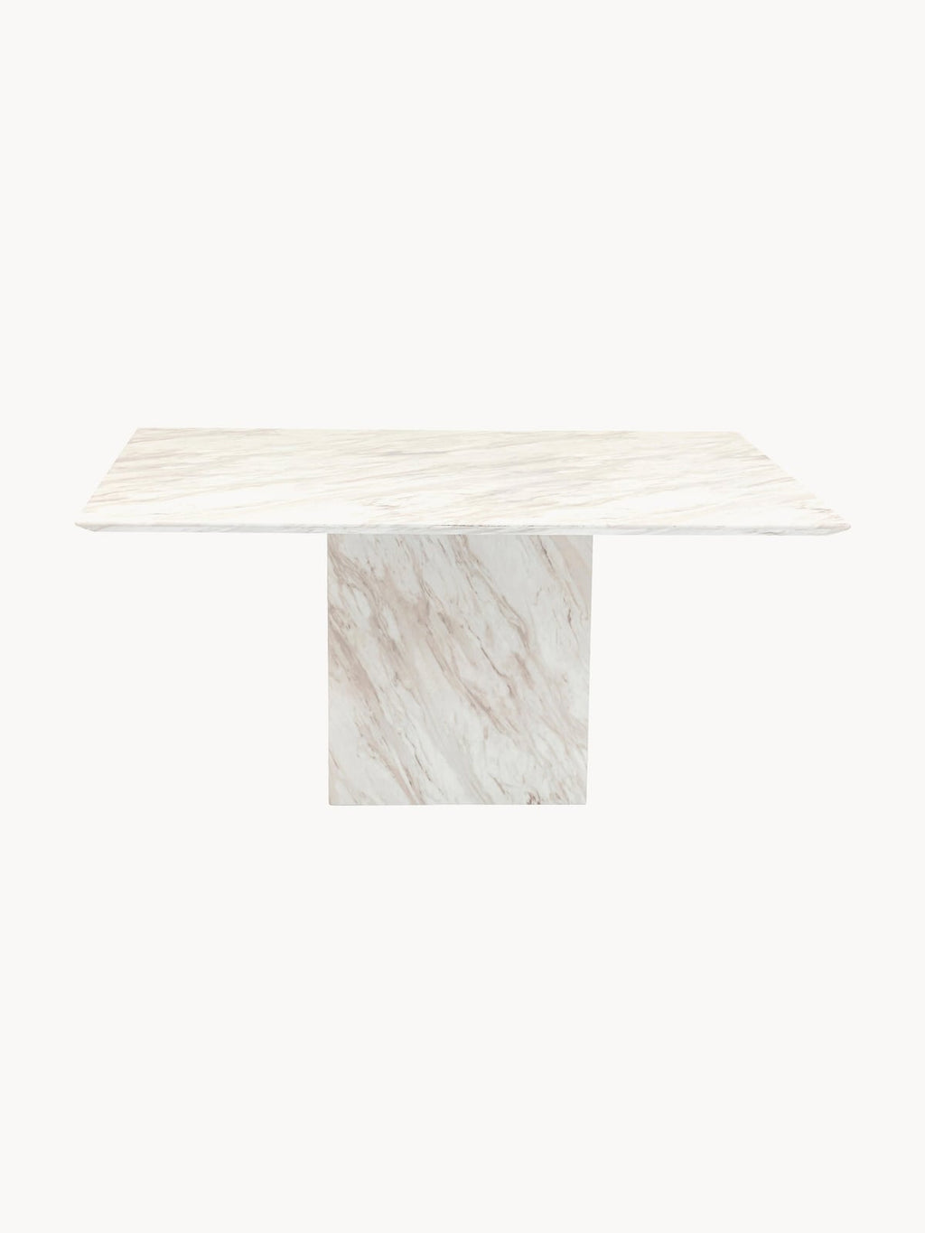 Keldon Dining Table Artistico with Marble Top, 160 x 90 cm