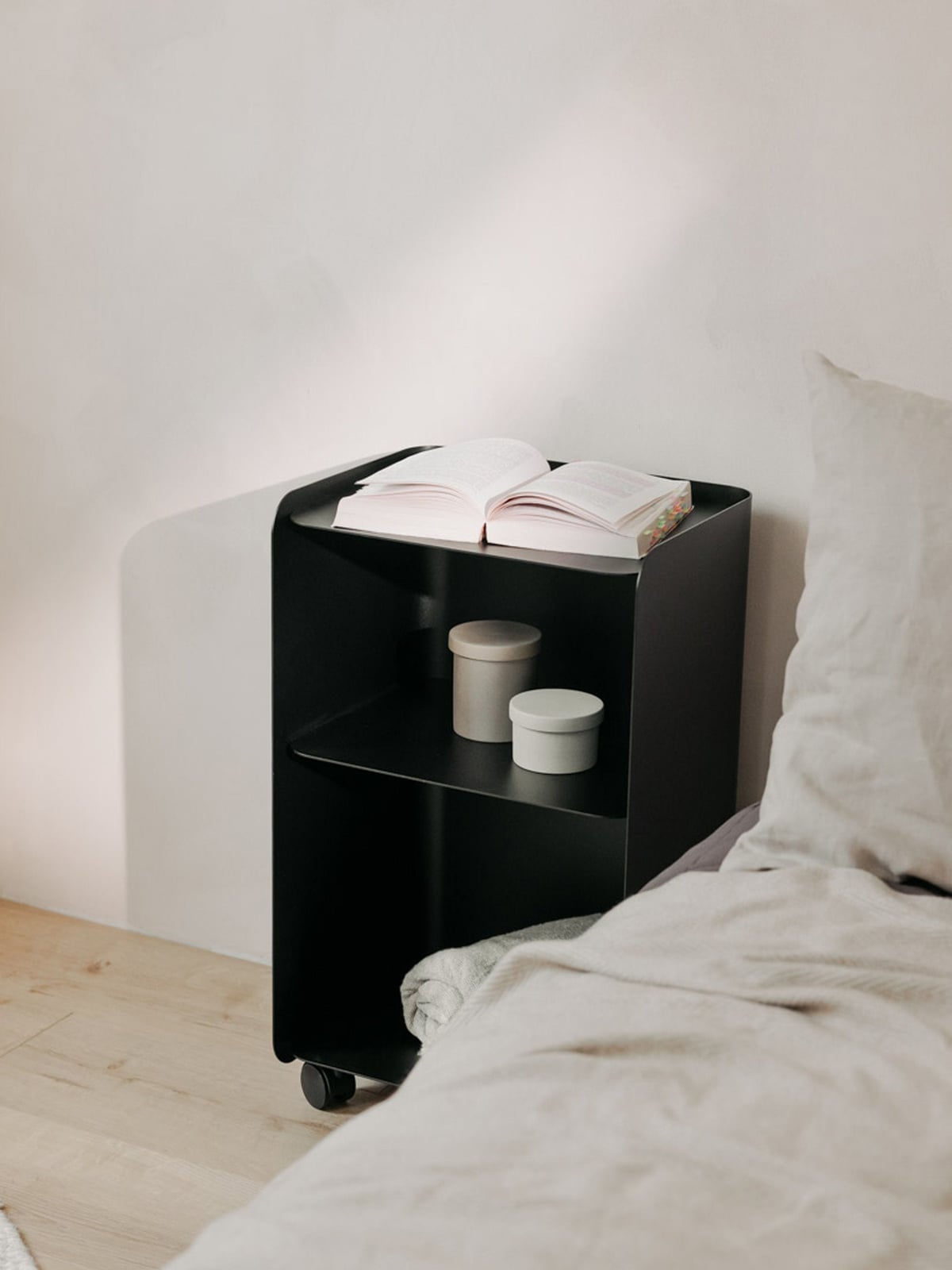 Kelso Side Table with Wheels