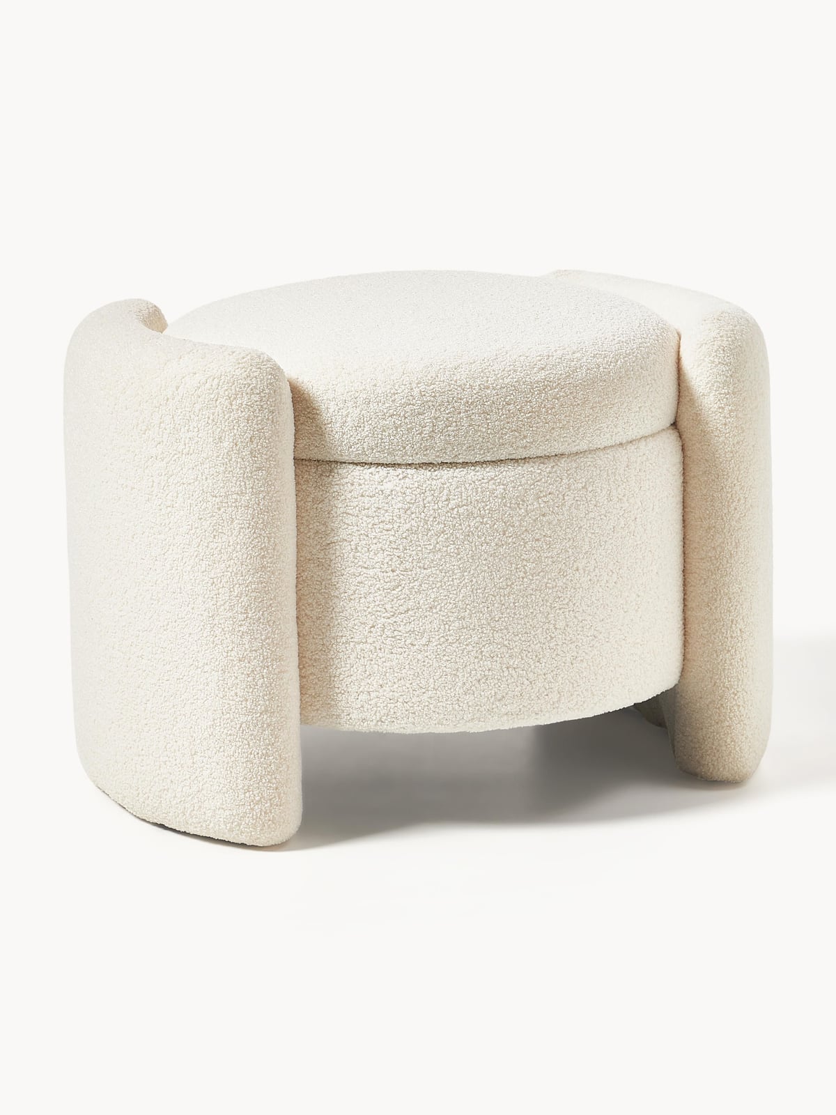 Kelso Teddy Upholstered Stool with Storage Space