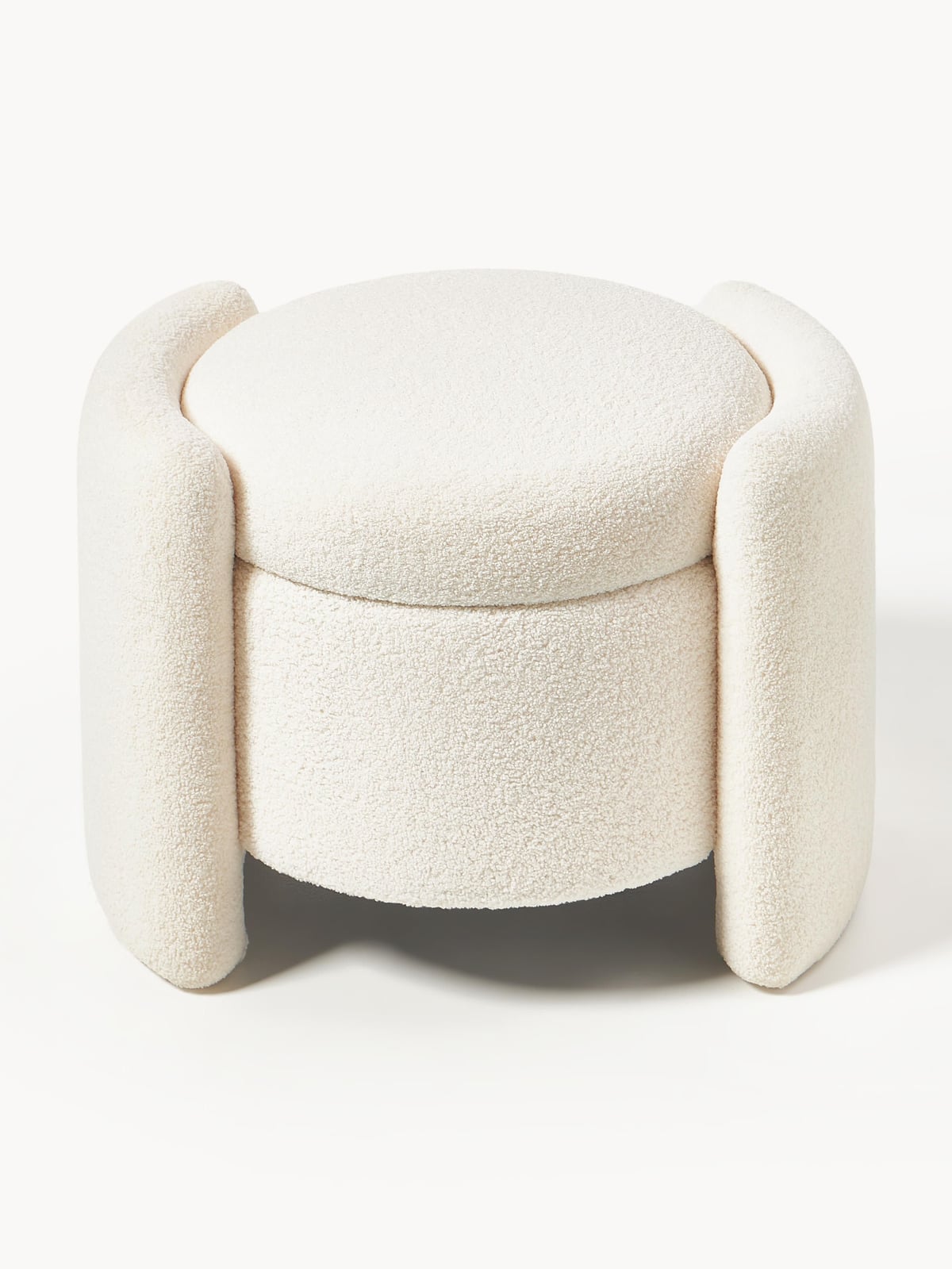 Kelso Teddy Upholstered Stool with Storage Space
