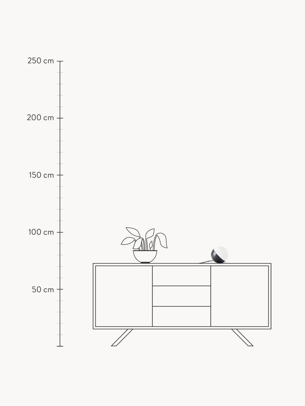 Kettleby Mouth-Blown Dimmable Table Lamp VL