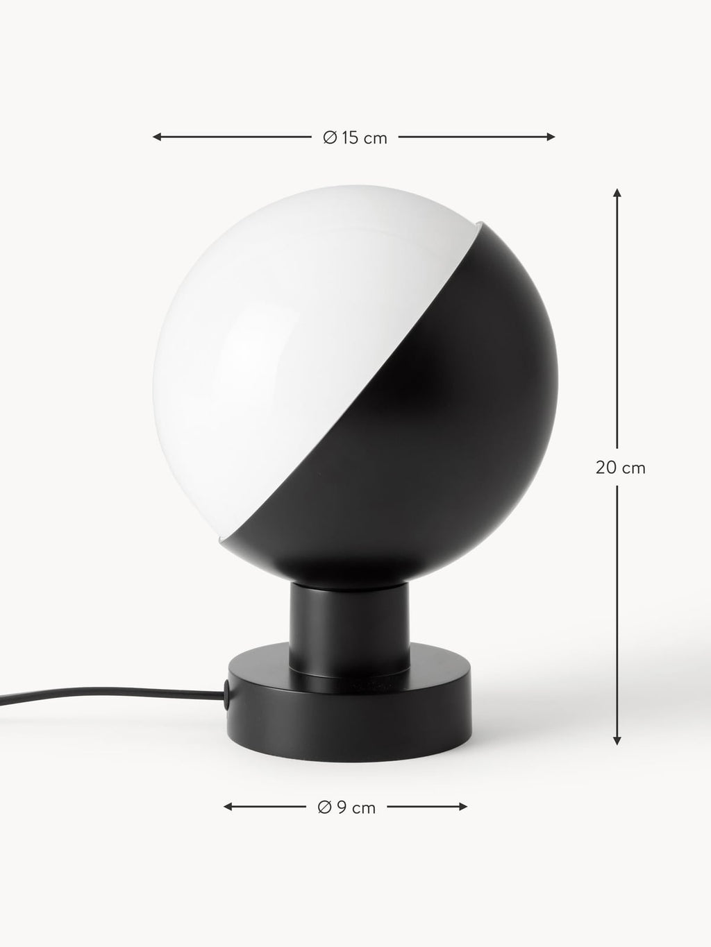 Kettleby Mouth-Blown Wall Lamp VL with Plug