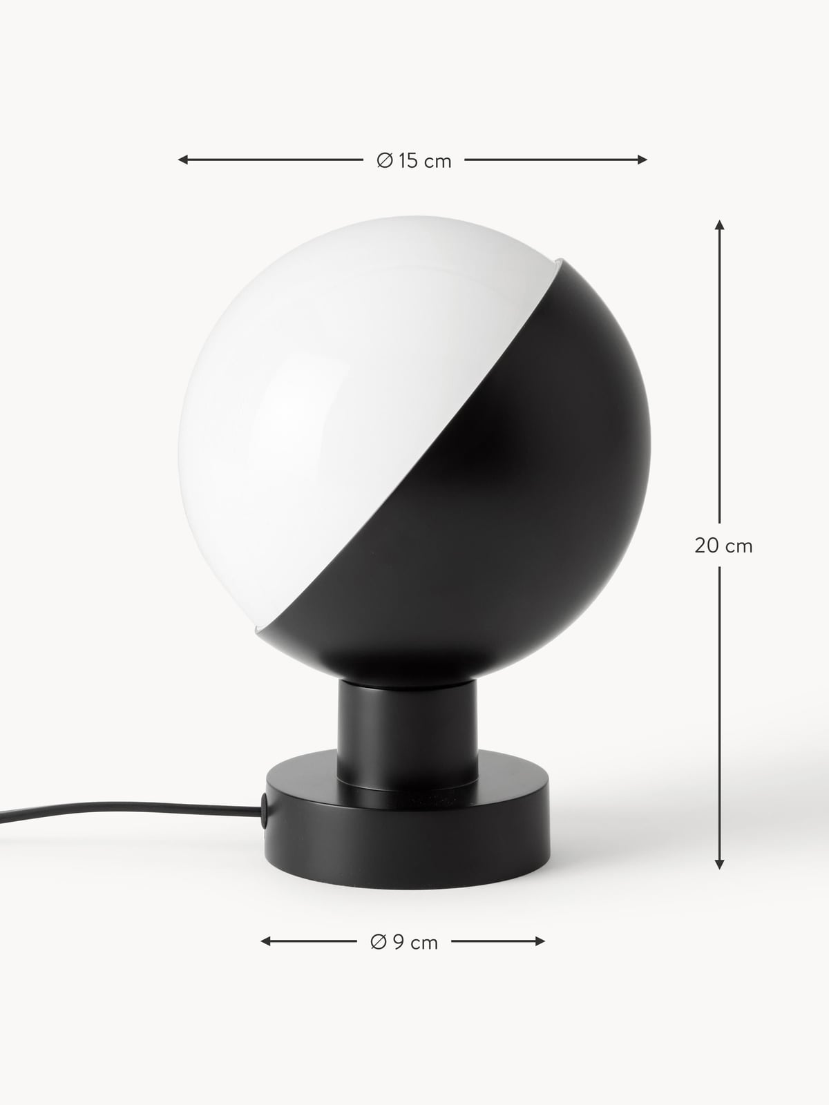 Kettleby Mouth-Blown Wall Lamp VL with Plug
