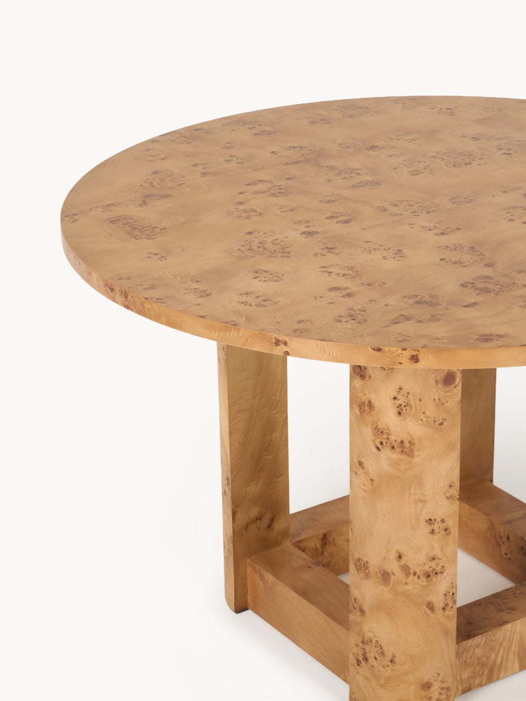 Kettleby Round Wooden Dining Table, in various sizes