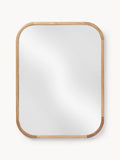 Kettleby Wall Mirror with Oak Wood Frame