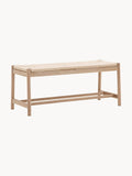 Kexby Handmade Oak Wood Bench