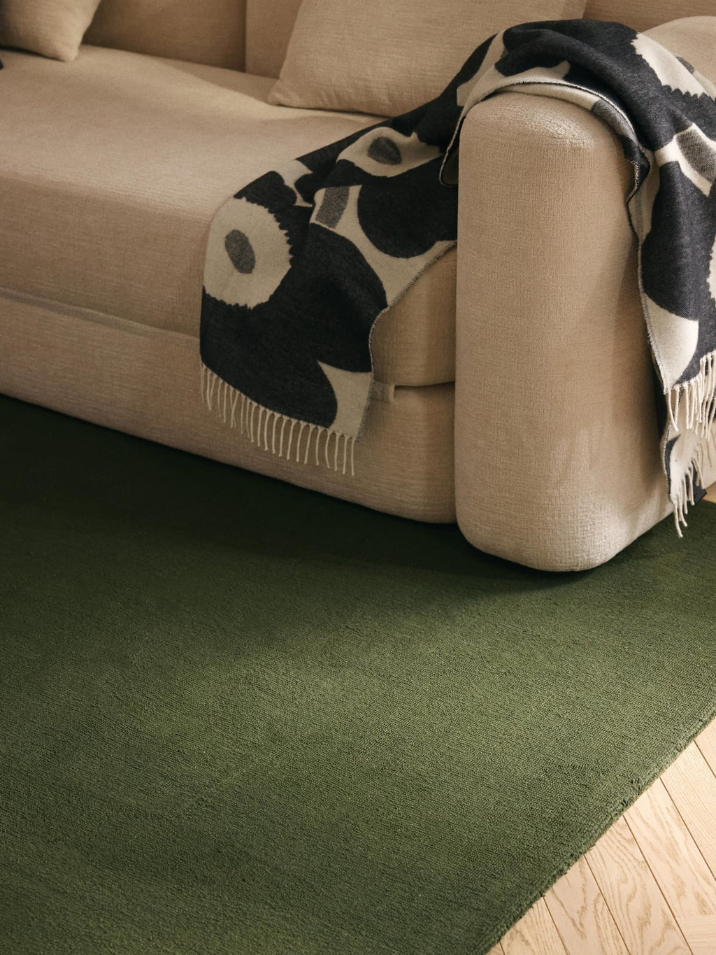 Kexby Handwoven Cotton Rug