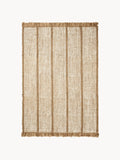 Kexby Handwoven Jute Rug with Fringes