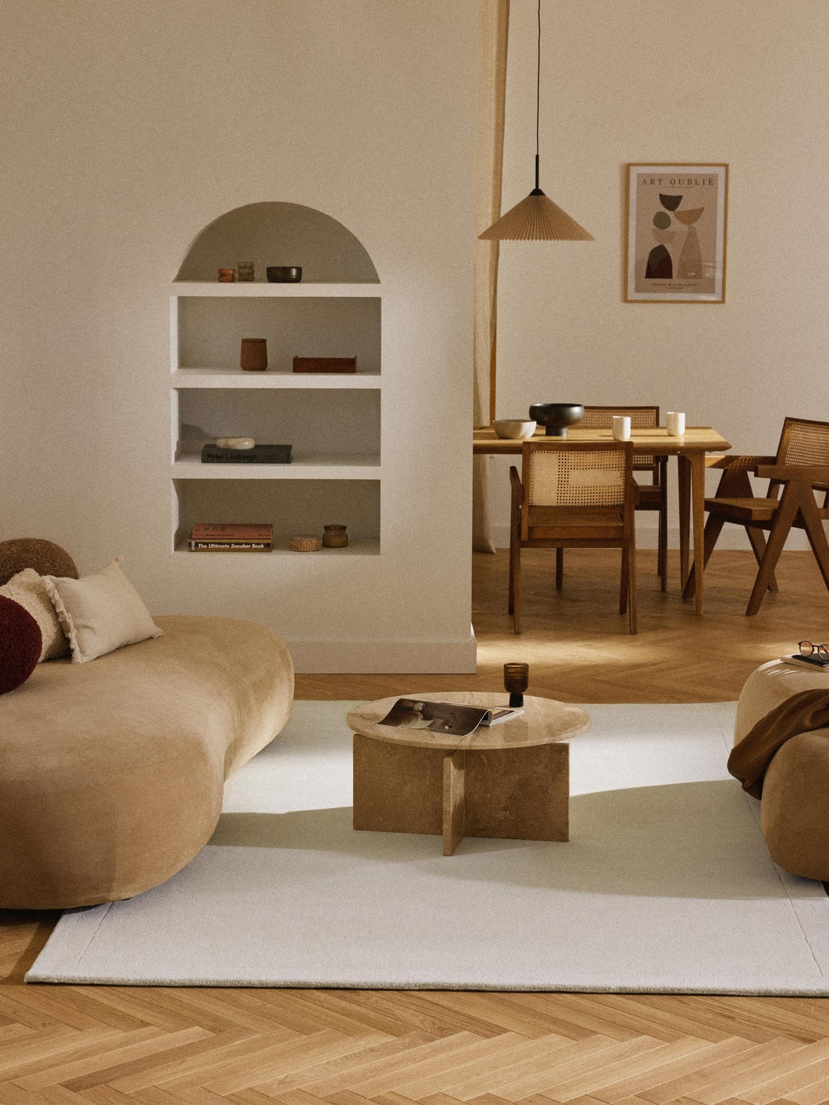Kilburn Hand-Tufted Low-Pile Wool Rug