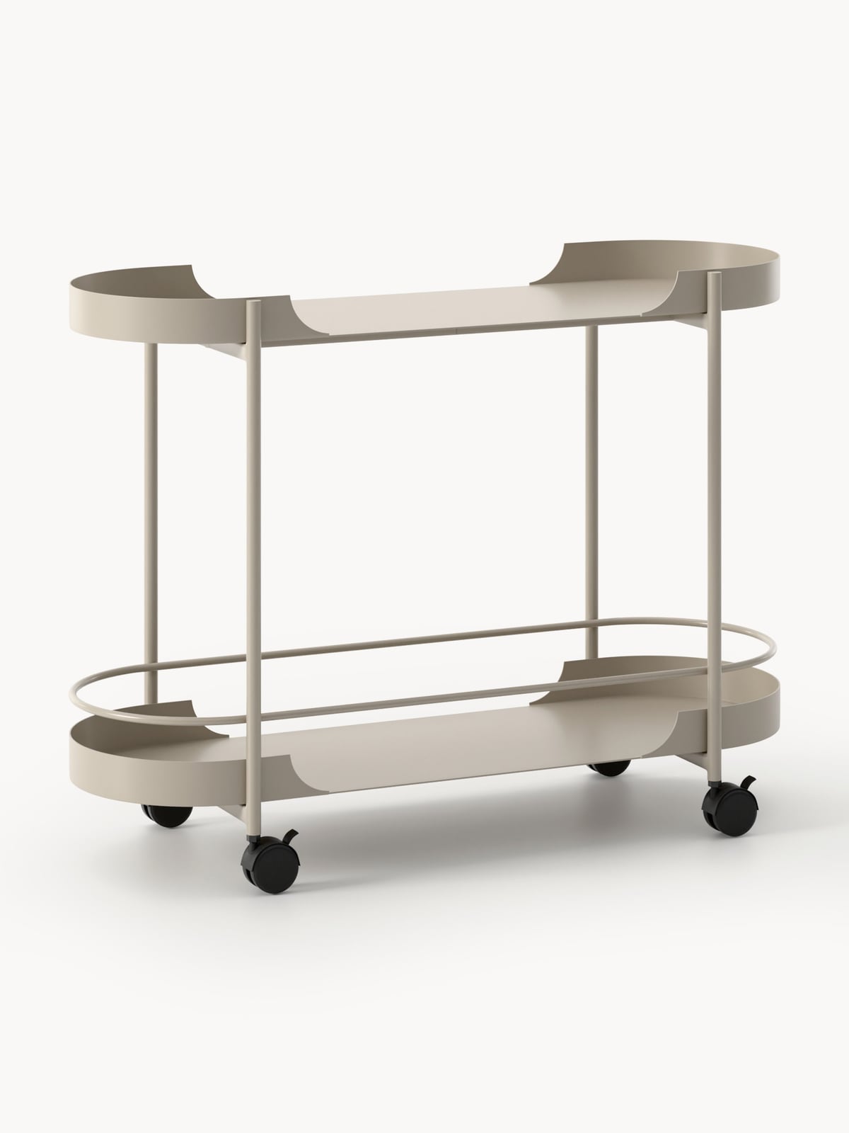 Kilburn Metal Serving Trolley