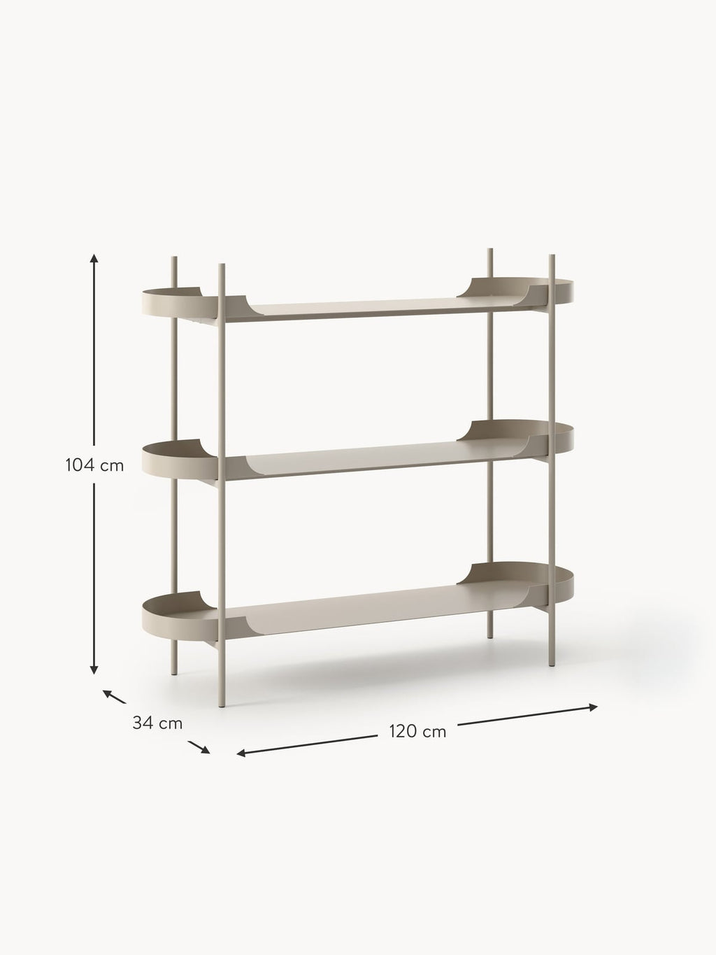 Kilburn Metal Shelving Unit