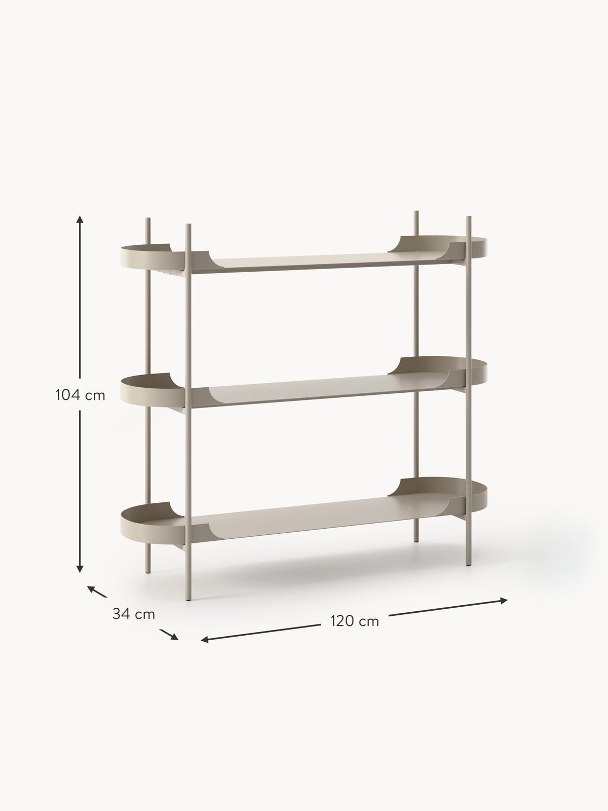 Kilburn Metal Shelving Unit