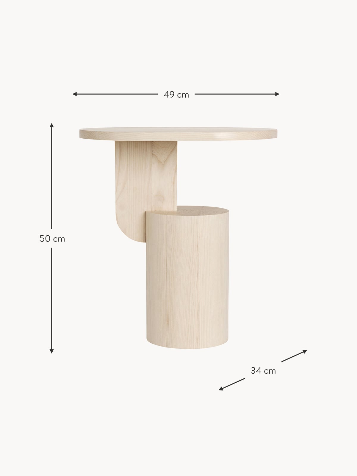 Kilburn Wood Side Table Insert
