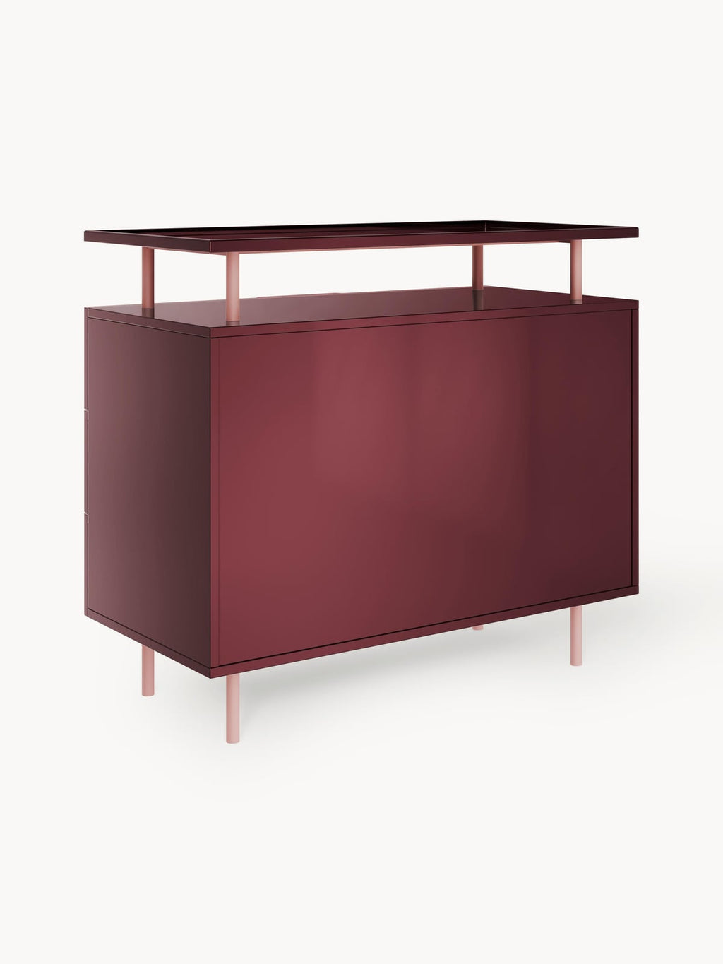 Kingsley High Gloss Chest of Drawers