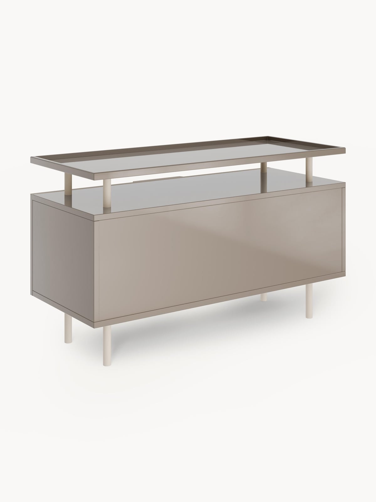 Kingsley High-gloss Sideboard