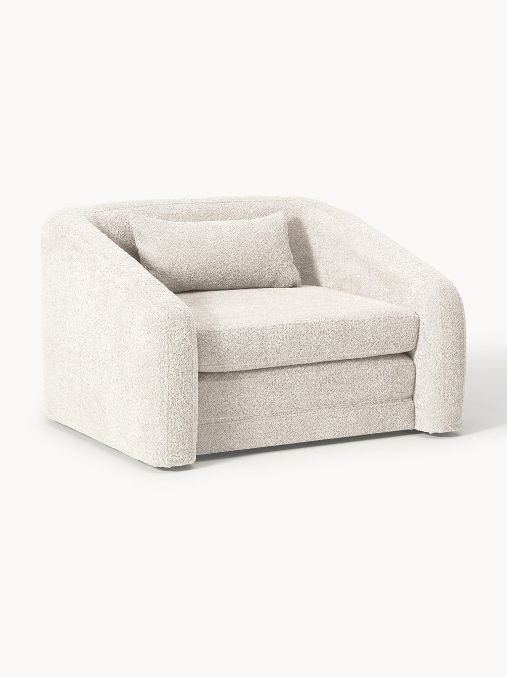 Kirkby Teddy Bouclé Chair Bed