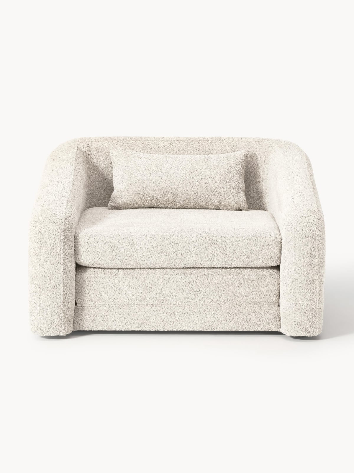 Kirkby Teddy Bouclé Chair Bed