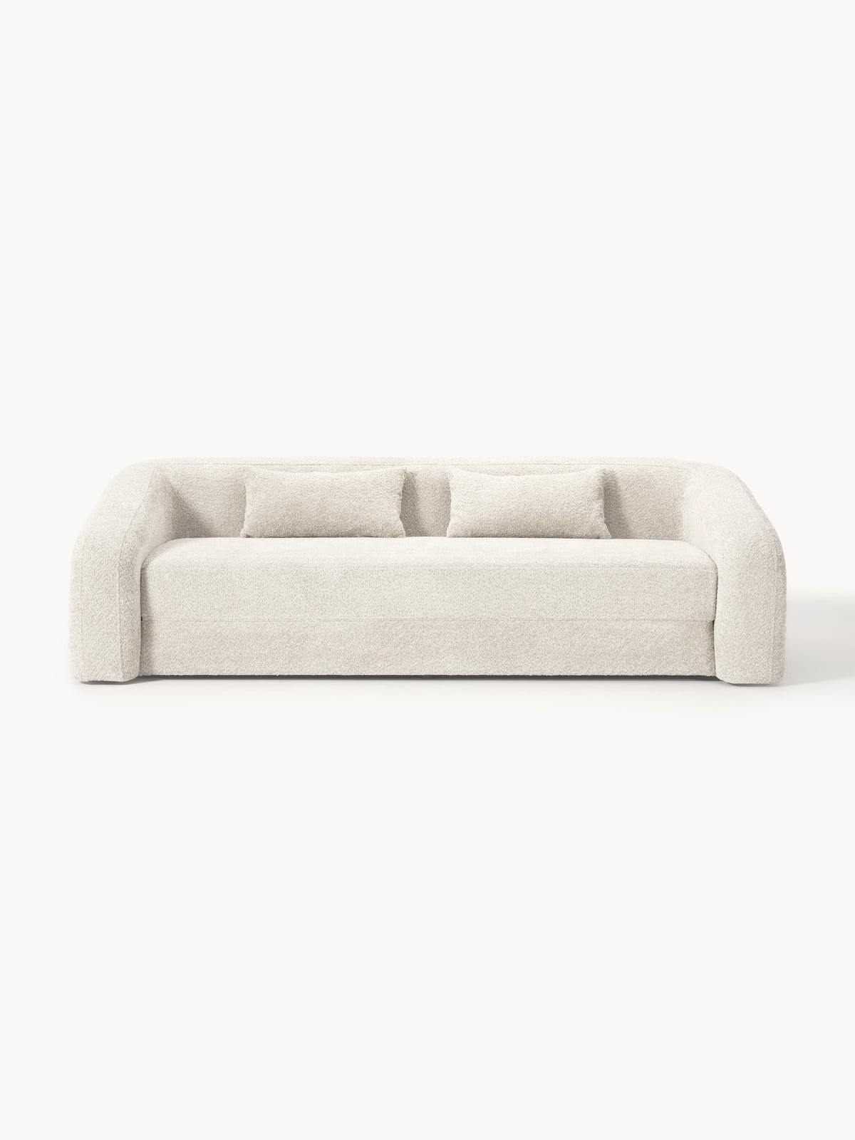 Kirkby Teddy Bouclé Sofa Bed (3-seater)