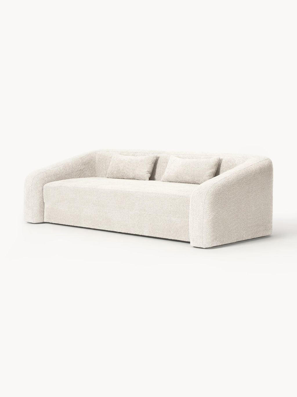 Kirkby Teddy Bouclé Sofa Bed (3-seater)