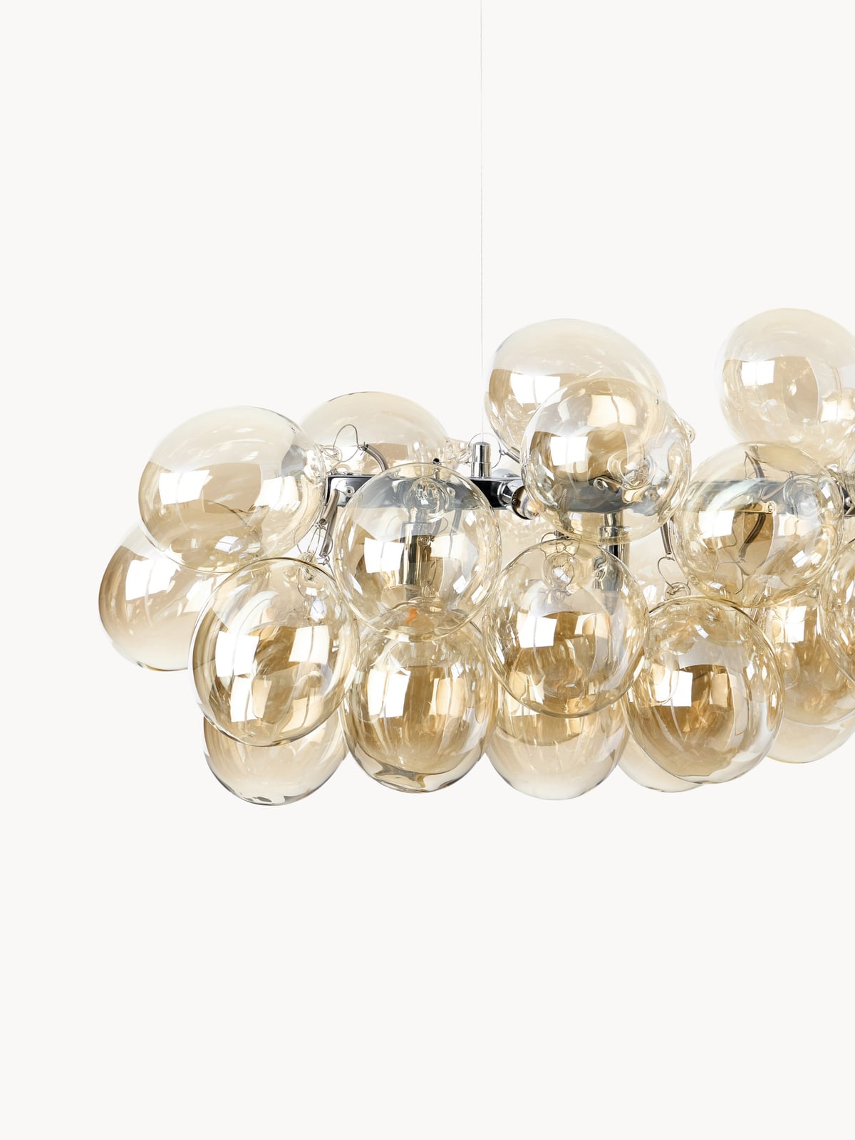 Lanercost Mouth-Blown Pendant Light
