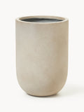 Lanercost Outdoor Concrete Planter, H 49 cm