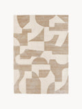 Langton High-Low Wool Rug, Hand-Tufted