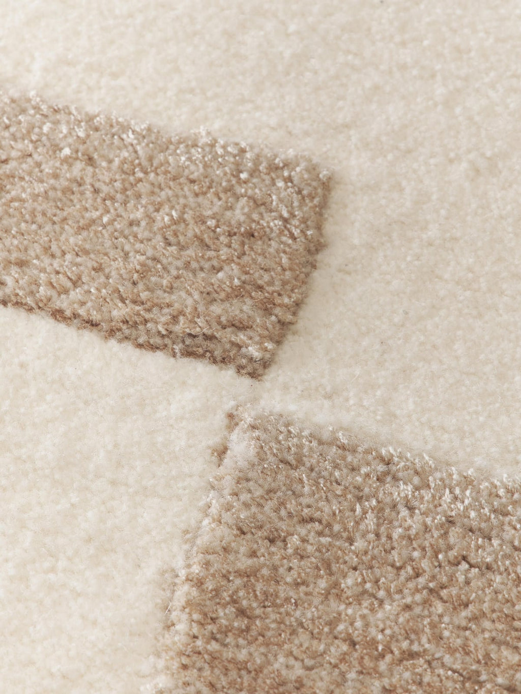 Langton High-Low Wool Rug, Hand-Tufted