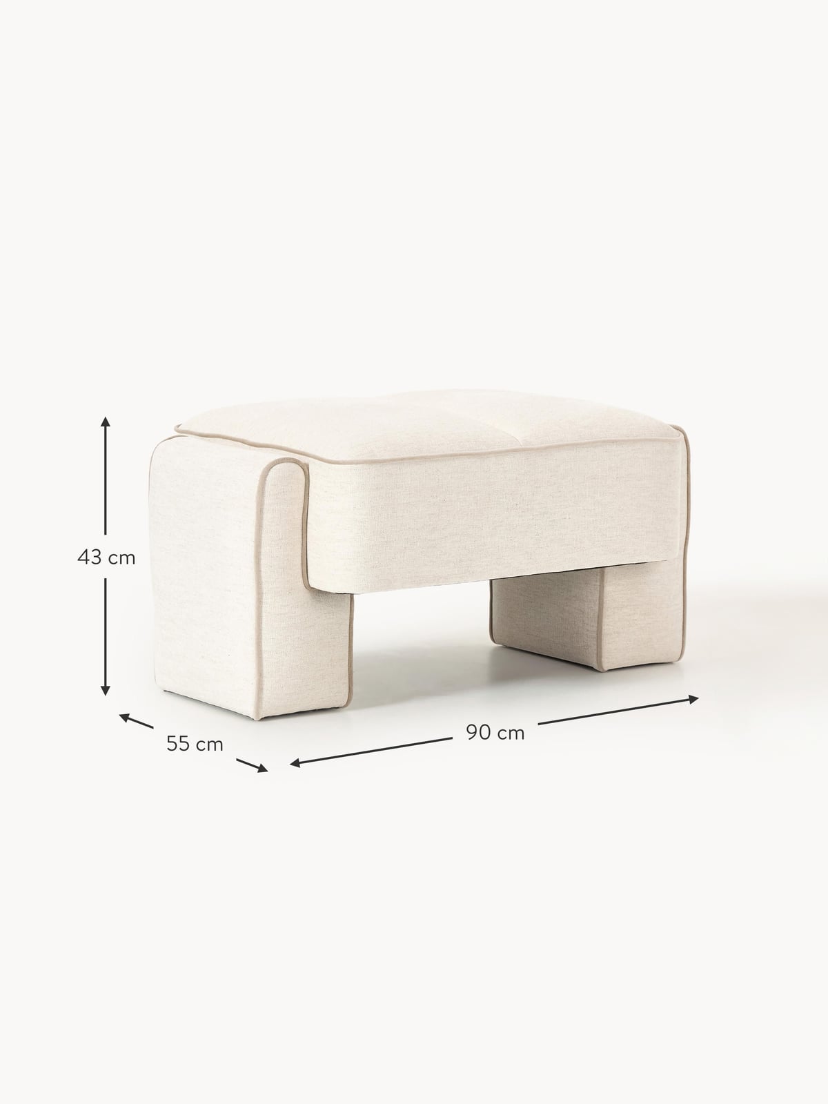 Langton Upholstered Ottoman