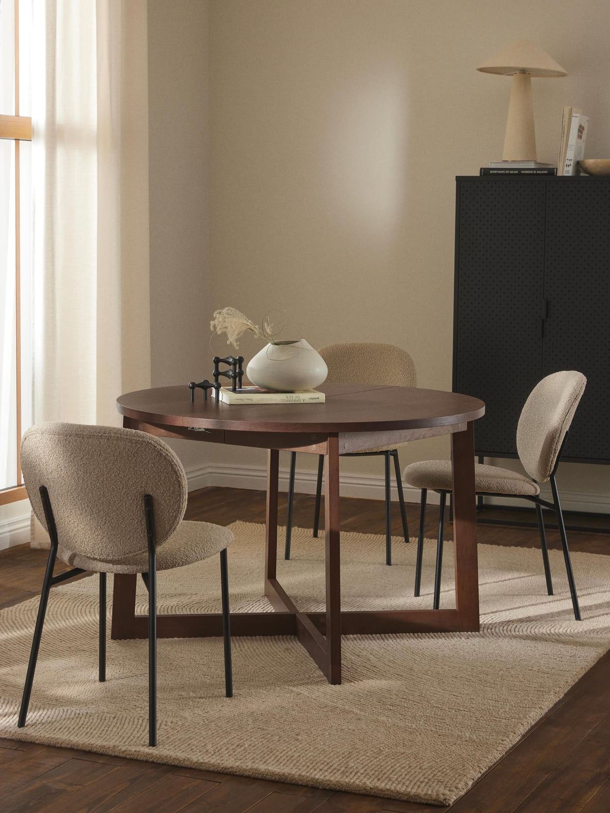 Larkfield Extendable Dining Table, 115 - 215 x 75 cm