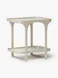Larkfield Travertine Effect Side Table