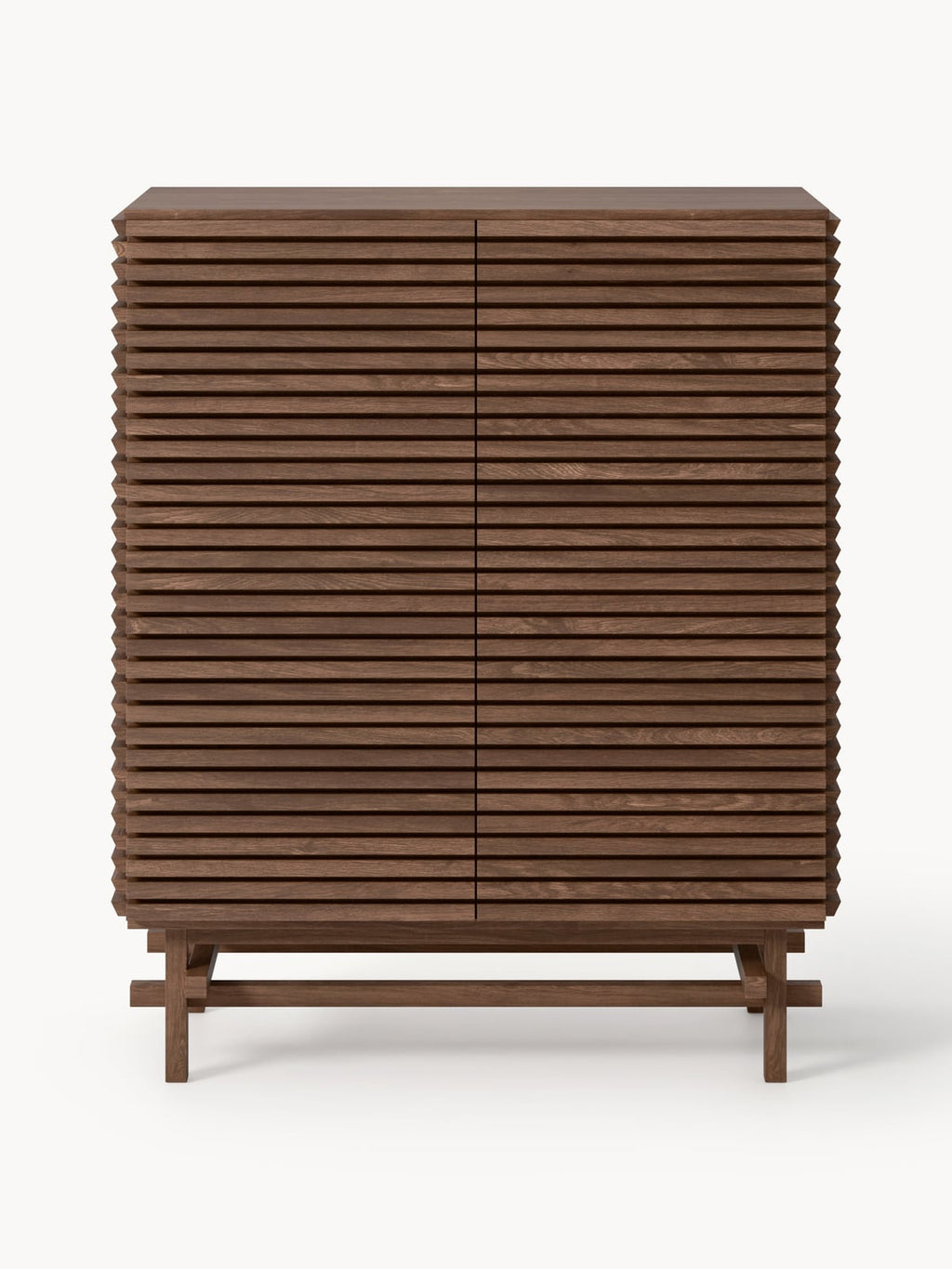 Lindale Oak Wood Highboard