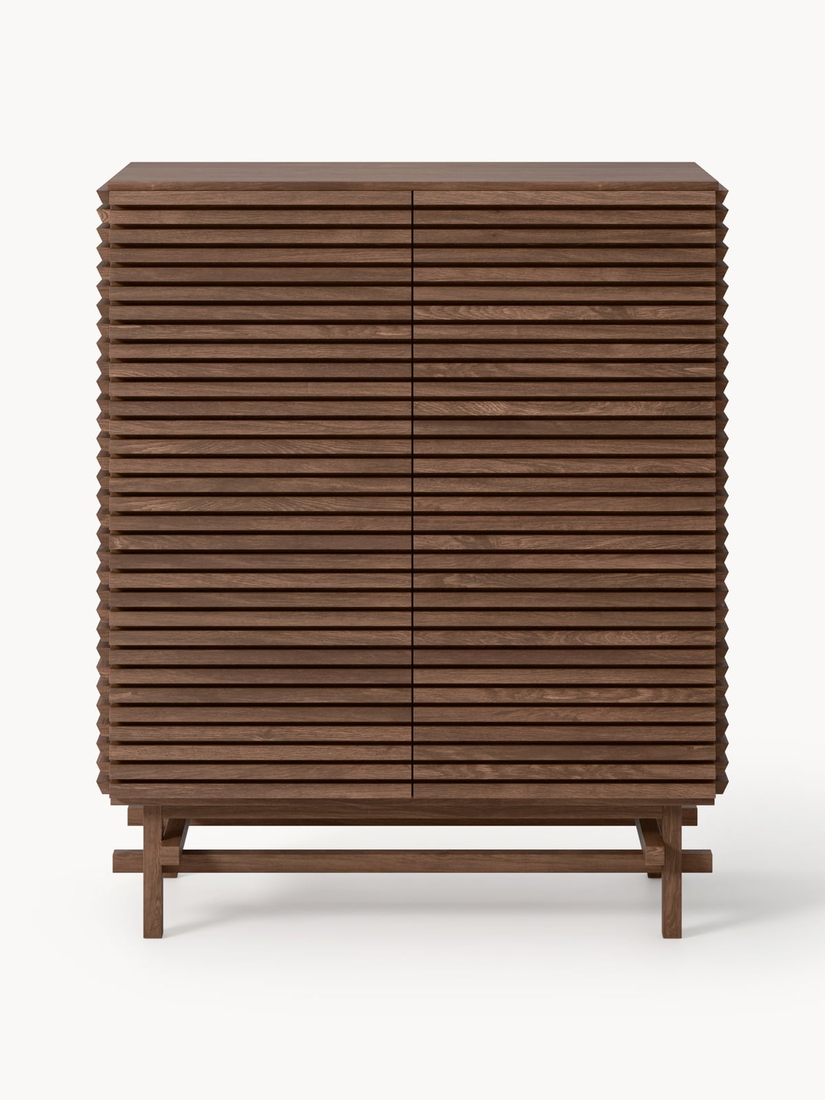 Lindale Oak Wood Highboard